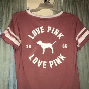 Victoria secret pink shirt